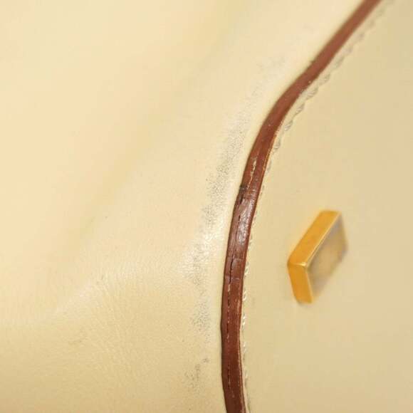 Celine tote bag leather ivory women's - Picture 6 of 12